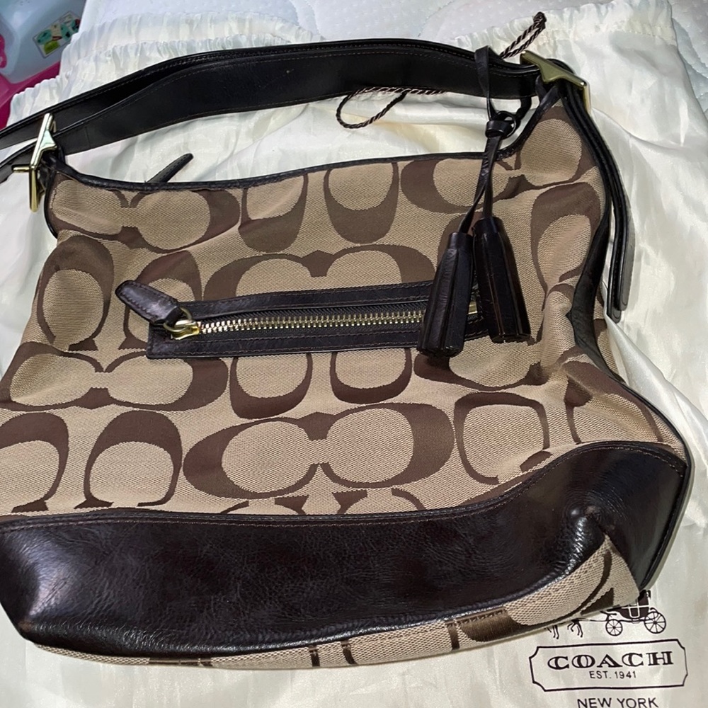 Coach, brown purse